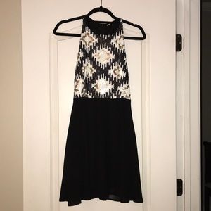 Black Sequence dress